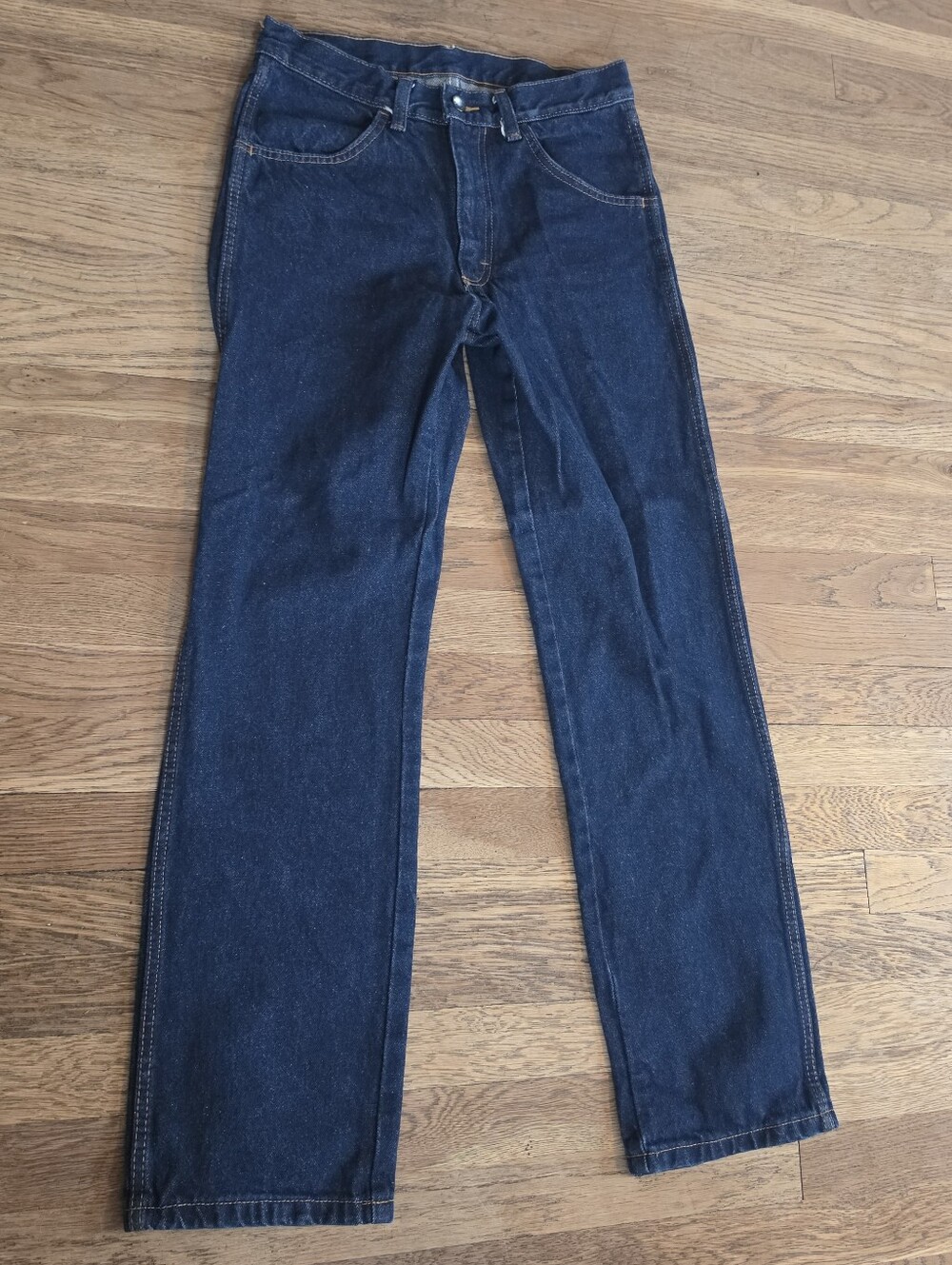 Rustler Men's Straight Jeans in Dark Indigo